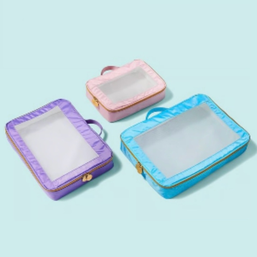 STONEY CLOVER LANE X TARGET COLLAB Packing Cube Set New